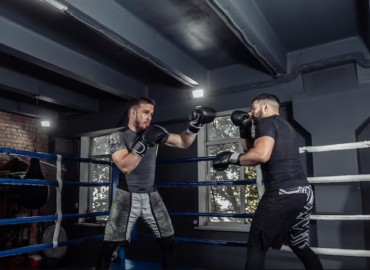 kick boxing gym practice